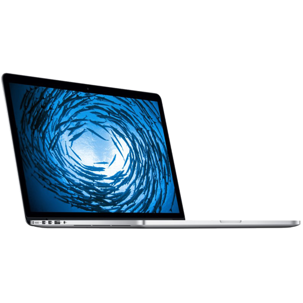 MacBook Pro 15-inch | Core i7 2.0GHz | 256GB SSD | 8GB RAM | Silver (Late 2013) | Qwerty/Azerty/Qwertz