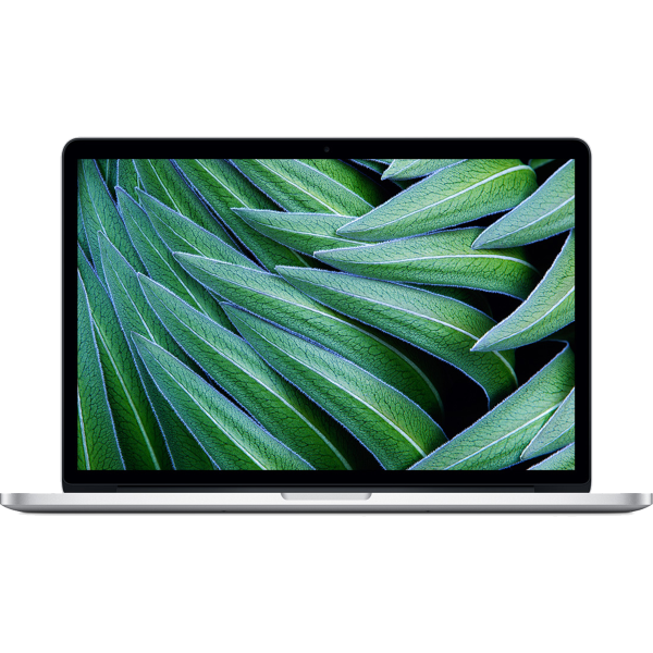 MacBook Pro 15-inch | Core i7 2.0GHz | 256GB SSD | 8GB RAM | Silver (Late 2013) | retina | Qwerty