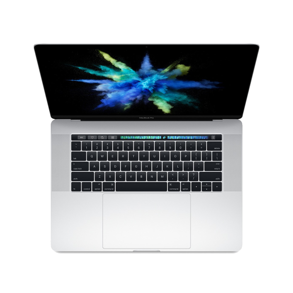 MacBook Pro 15-inch | Touch Bar | Core i7 2.6GHz | 256GB SSD | 16GB RAM | Silver (2016) | Qwerty/Azerty/Qwertz