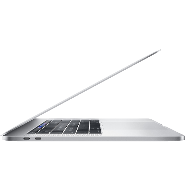 MacBook Pro 15 inch | Touch bar | Core i7 2.6 GHz | 256 GB SSD | 16GB RAM | Silver (2019) | Qwerty / Azerty / Qwertz