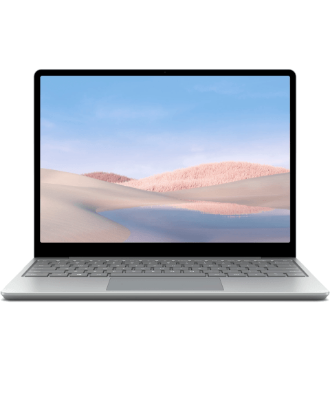 Microsoft Surface Laptop Go | 12.45 inch Touchscreen | 10th generation i5 | 128GB SSD | 8GB RAM | Silver | QWERTZ