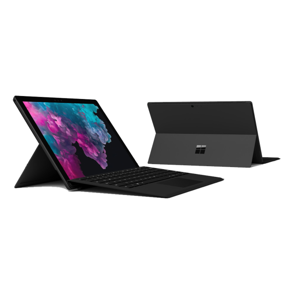 Refurbished Microsoft Surface Pro 6 | 12.3-inch | 8th Generation i5 | 256GB SSD | 8GB RAM | Virtual keyboard | Pen Excluded | Black