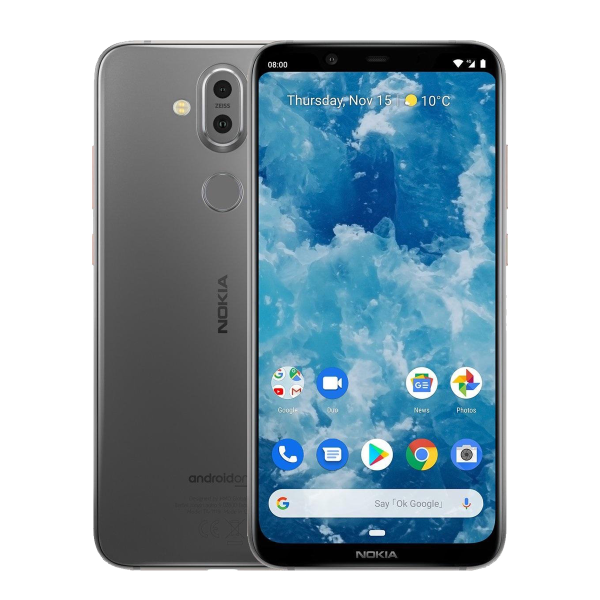 Refurbished Nokia 8.1 | 64GB | Gray