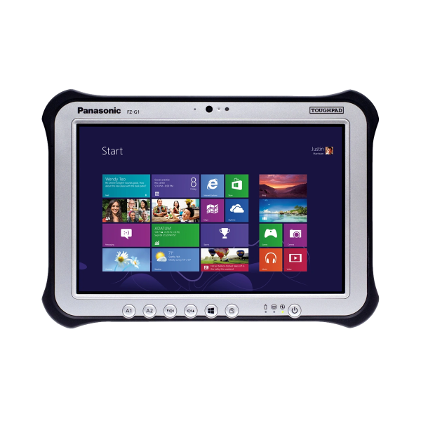 Refurbished Panasonic Toughpad FZ-G1 MK2 | 10.1-inch | 128GB | 4GB RAM | WiFi + 4G | Includes pen and strap