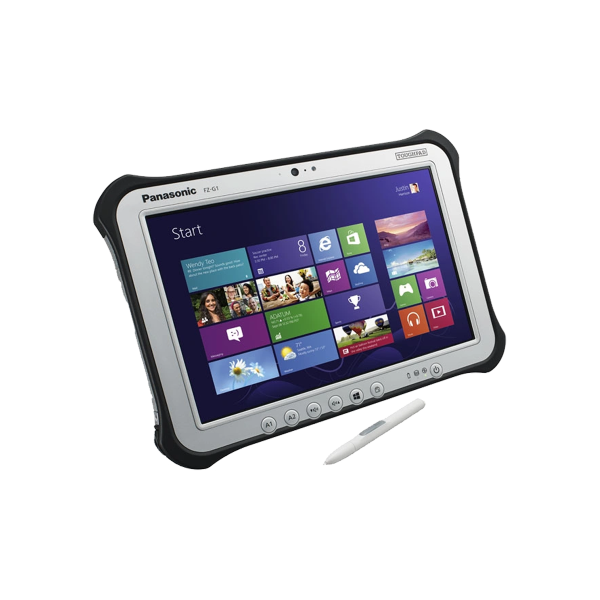 Refurbished Panasonic Toughpad FZ-G1 MK2 | 10.1-inch | 128GB | 4GB RAM | WiFi + 4G | Includes pen and strap