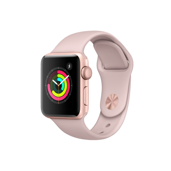 Refurbished Apple Watch Series 1 | 42mm | Aluminium Case Rose Gold | Pink Sport Band | WiFi