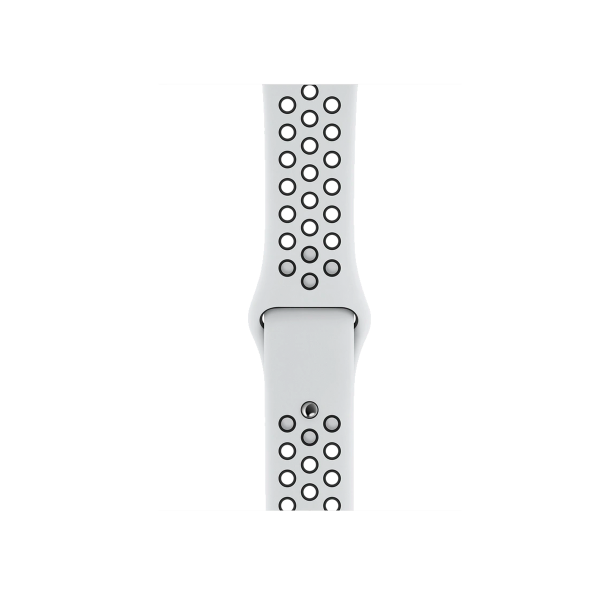 Refurbished Apple Watch Series 4 | 44mm | Aluminum Case Silver | White Sport Band | Nike+ | GPS | WiFi