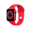 Refurbished Apple Watch Series 6 | 40mm | Aluminum Case Red | Red Sport Band | GPS | WiFi