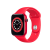 Refurbished Apple Watch Series 6 | 44mm | Aluminium Case Red | Red Sport Band | GPS | WiFi + 4G