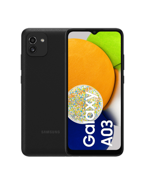 Refurbished Samsung Galaxy A03 32GB Black | Dual