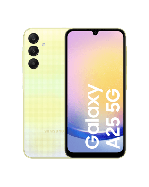 Refurbished Samsung Galaxy A25 128GB Yellow