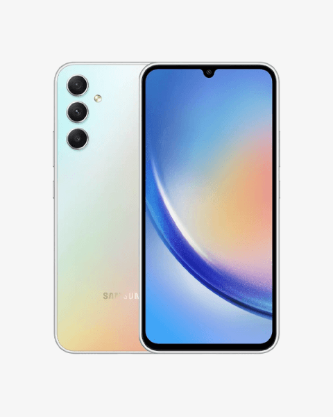 Refurbished Samsung Galaxy A34 256GB Silver | 5G