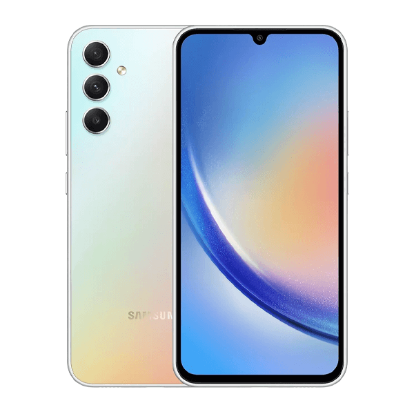 Refurbished Samsung Galaxy A34 128GB Silver | 5G