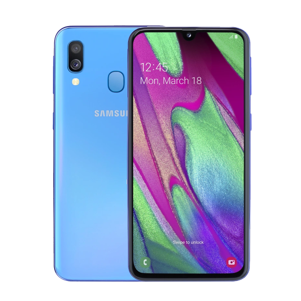 Refurbished Samsung Galaxy A40 64GB Blue