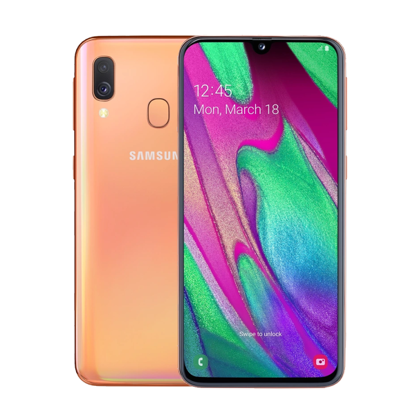 Refurbished Samsung Galaxy A40 64GB Orange