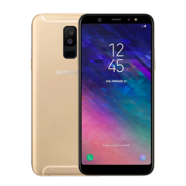 Refurbished Samsung Galaxy A6 + 32GB Gold (2018)