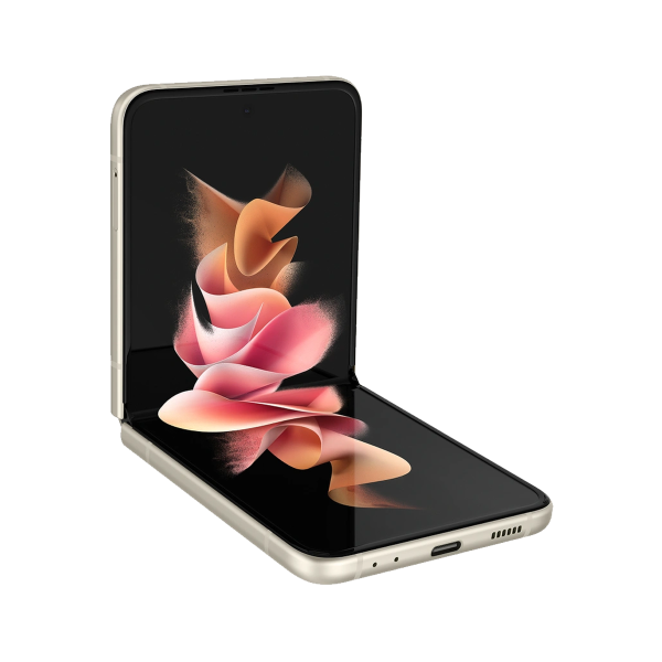 Refurbished Samsung Galaxy Z Flip3 128GB Cream | 5G