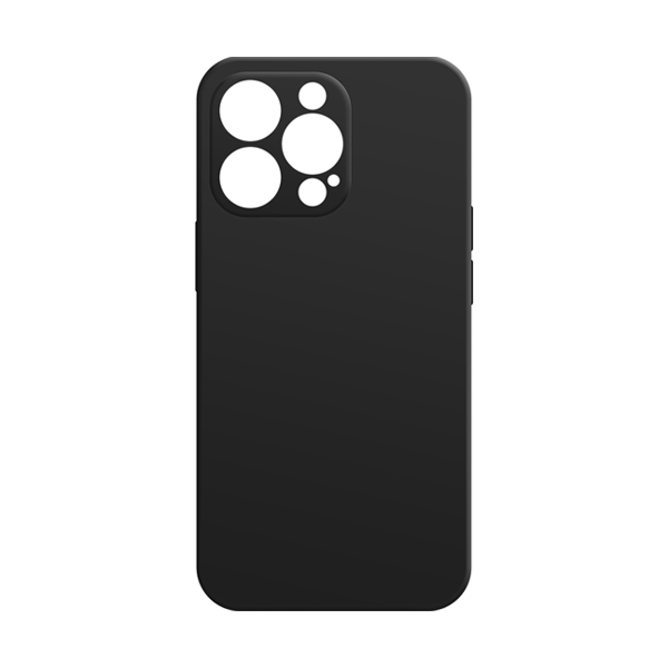 Silicone Backcover iPhone 13 Pro Max | Black