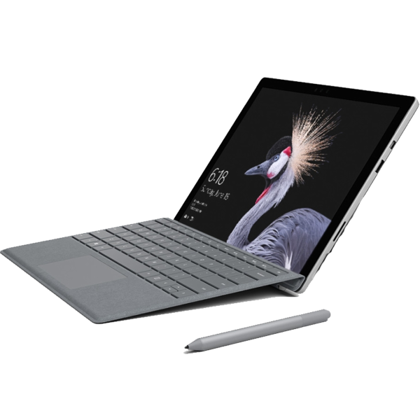 Refurbished Microsoft Surface Pro 4 | 12.3-inch | 6e generatie i5 | 256GB SSD | 8GB RAM | Grey QWERTY keyboard | Pen not included