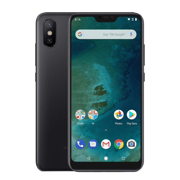 Refurbished Xiaomi Mi A2 | 64GB | Black | Dual