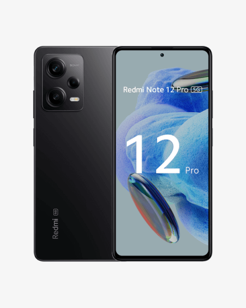 Refurbished Xiaomi Redmi Note 12 Pro | 256GB | Black | 5G