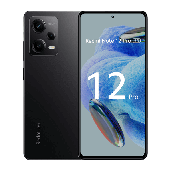 Refurbished Xiaomi Redmi Note 12 Pro | 256GB | Black | 5G