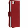Genuine Leather Booklet iPhone SE / 5 / 5s - Red