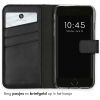 Genuine Leather Booklet iPhone SE (2020) / 8 / 7 / 6(s) - Black