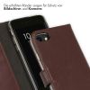 Selencia Echt Lederen Bookcase iPhone SE (2022 / 2020) / 8 / 7 / 6(s)