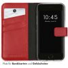 Selencia Echt Lederen Bookcase iPhone SE (2022 / 2020) / 8 / 7 / 6(s)