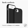 Liquid Silicone Backcover iPhone SE (2020) / 8 / 7 - Black