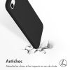 Liquid Silicone Backcover iPhone SE (2020) / 8 / 7 - Black
