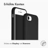Liquid Silicone Backcover iPhone SE (2020) / 8 / 7 - Black