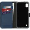 Echt Lederen Booktype Samsung Galaxy A10 - Blauw - Blauw / Blue