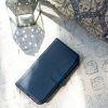 Echt Lederen Booktype Samsung Galaxy A10 - Blauw - Blauw / Blue