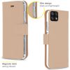 Accezz Wallet Softcase Bookcase Samsung Galaxy A22 (5G) - Goud / Gold