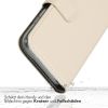 Selencia Echt Lederen Bookcase Samsung Galaxy A32 (5G) - Lichtgrijs / Hellgrau    / Light Gray