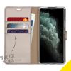 Accezz Wallet Softcase Bookcase Samsung Galaxy A42 - Goud / Gold
