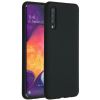 Accezz Liquid Silicone Backcover Samsung Galaxy A50 / A30s - Zwart / Schwarz / Black