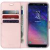 Wallet Softcase Booktype Samsung Galaxy A6 (2018) - Rosé Goud / Rosé Gold