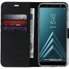 Wallet Softcase Booktype Samsung Galaxy A6 Plus (2018) - Zwart / Black