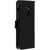 Wallet Softcase Booktype Samsung Galaxy A6 Plus (2018) - Zwart / Black