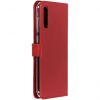 Echt Lederen Booktype Samsung Galaxy A70 - Rood - Rood / Red