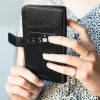 Selencia Echt Lederen Bookcase Samsung Galaxy A8 (2018)