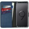 Selencia Echt Lederen Bookcase Samsung Galaxy S9