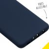 Liquid Silicone Backcover Samsung Galaxy S10 - Blauw - Blauw / Blue