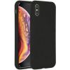 Liquid Silicone Backcover iPhone Xs / X - Black