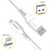 MFI Certified Lightning to USB cable - 1 meter - White