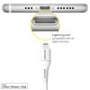 MFI Certified Lightning to USB cable - 1 meter - White