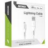 MFI Certified Lightning to USB cable - 1 meter - White